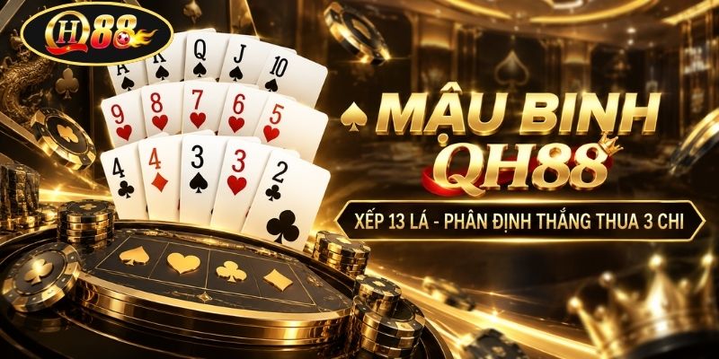 Mậu Binh QH88 | Xếp 13 Lá - Phân Định Thắng Thua 3 Chi