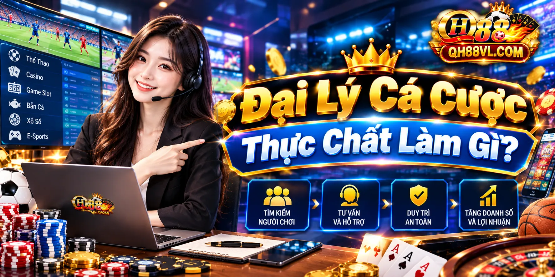 Đại lý cá cược thực chất làm gì?